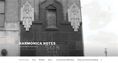 Desktop Screenshot of harmonicanotes.net